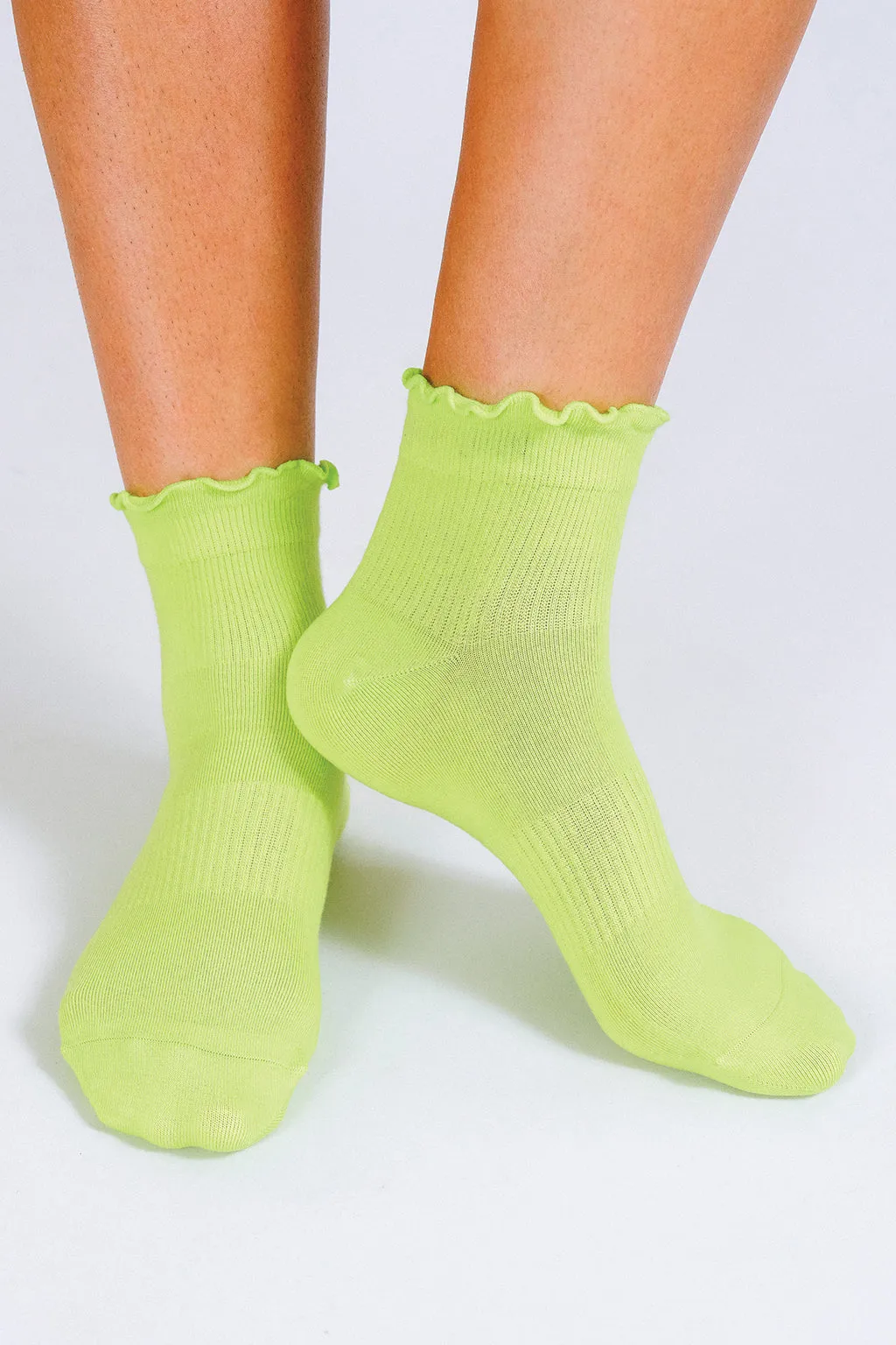 Ruffle Ankle Sock
