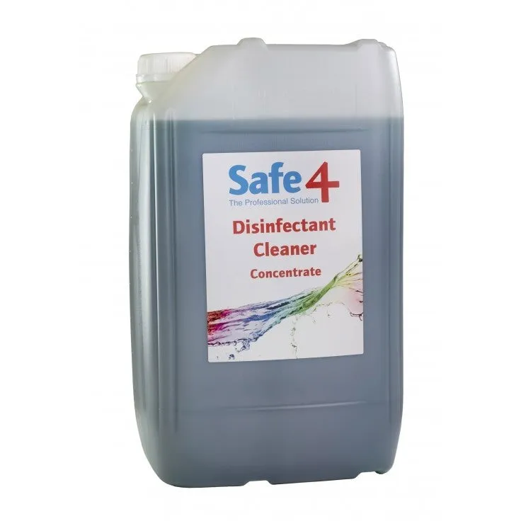 Safe4 Concentrated Disinfectant - Mint, 25L
