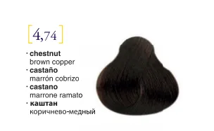 Salerm© Salermvison Professsional 5,74 Light Chestnut Brown Copper 2.3oz