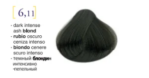 Salerm© Salermvison Professsional 6,11 Dark Intense Ash Blond 2.3oz