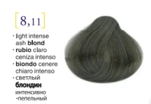 Salerm© Salermvison Professsional 8,11 Light Intense Ash Blond 2.3oz