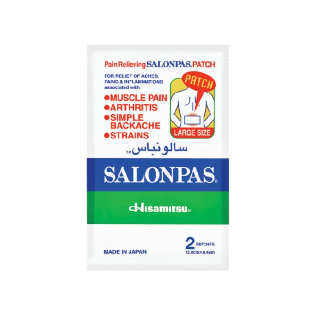 Salonpas Pain Relief 13cmx8.4cm Patch L