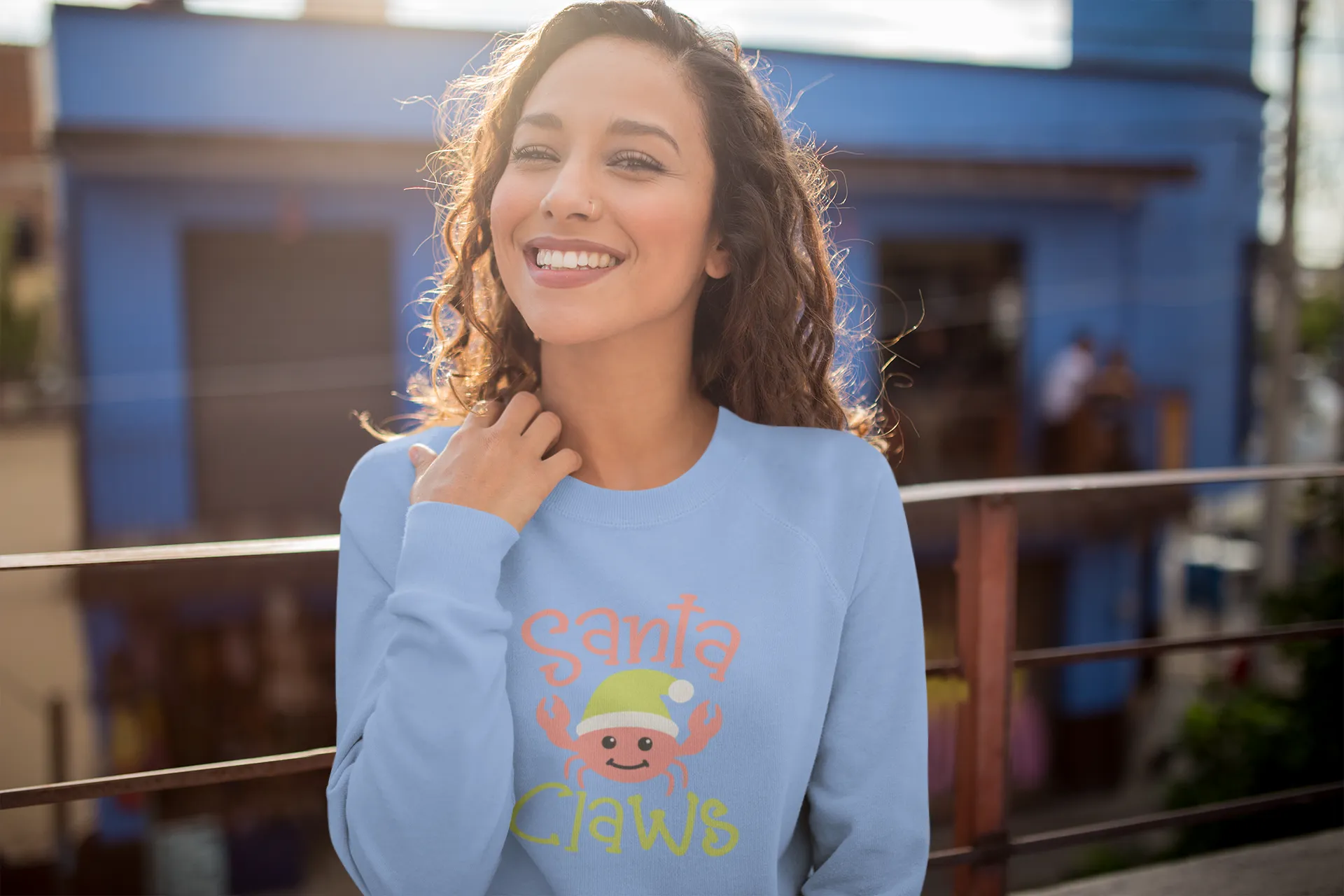 SANTA CLAWS CREWNECK SWEATSHIRT