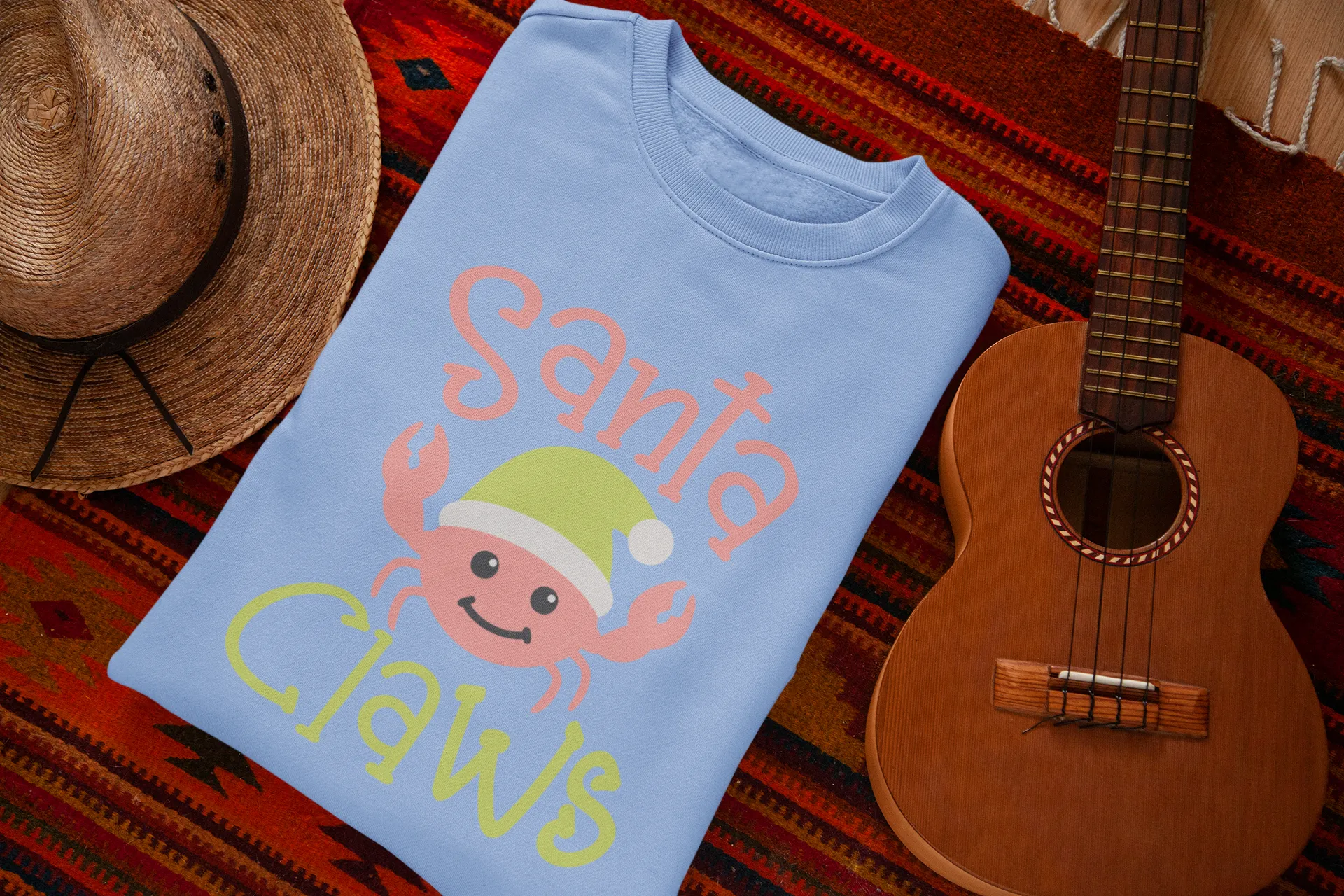 SANTA CLAWS CREWNECK SWEATSHIRT