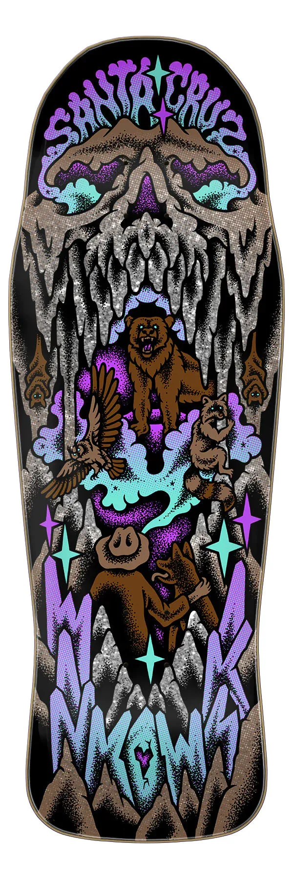 Santa Cruz Winkowski Crystal Cave 10.34 x 30.54 Skatedeck