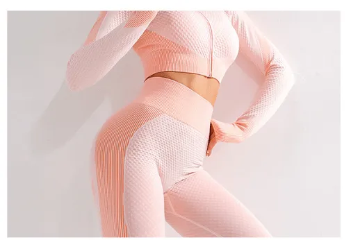 Seamless Workout Yoga Sets women leggings