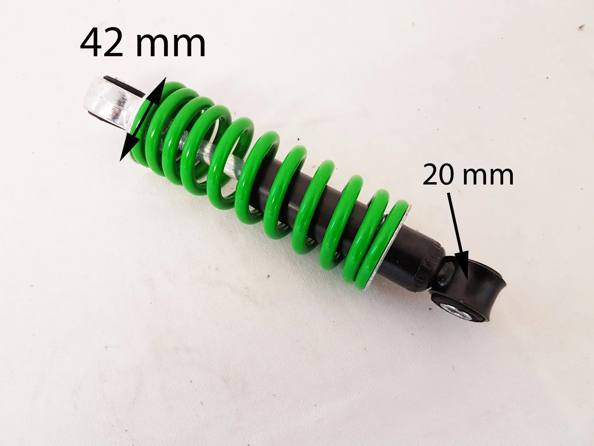 SH053 GREEN FRONT SHOCK ABSORBER 180MM FOR ORION 49CC MINI QUAD BIKE AGA-20