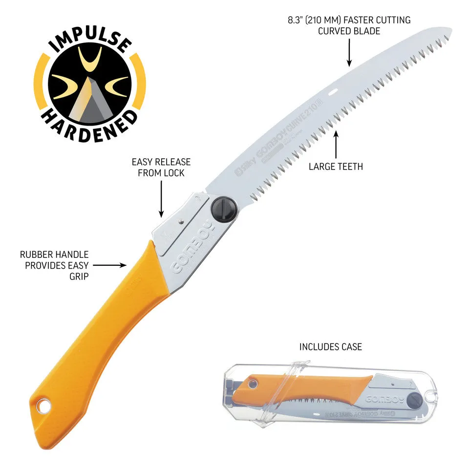 Silky Gomboy Curve Folding Saw 210mm Large Teeth