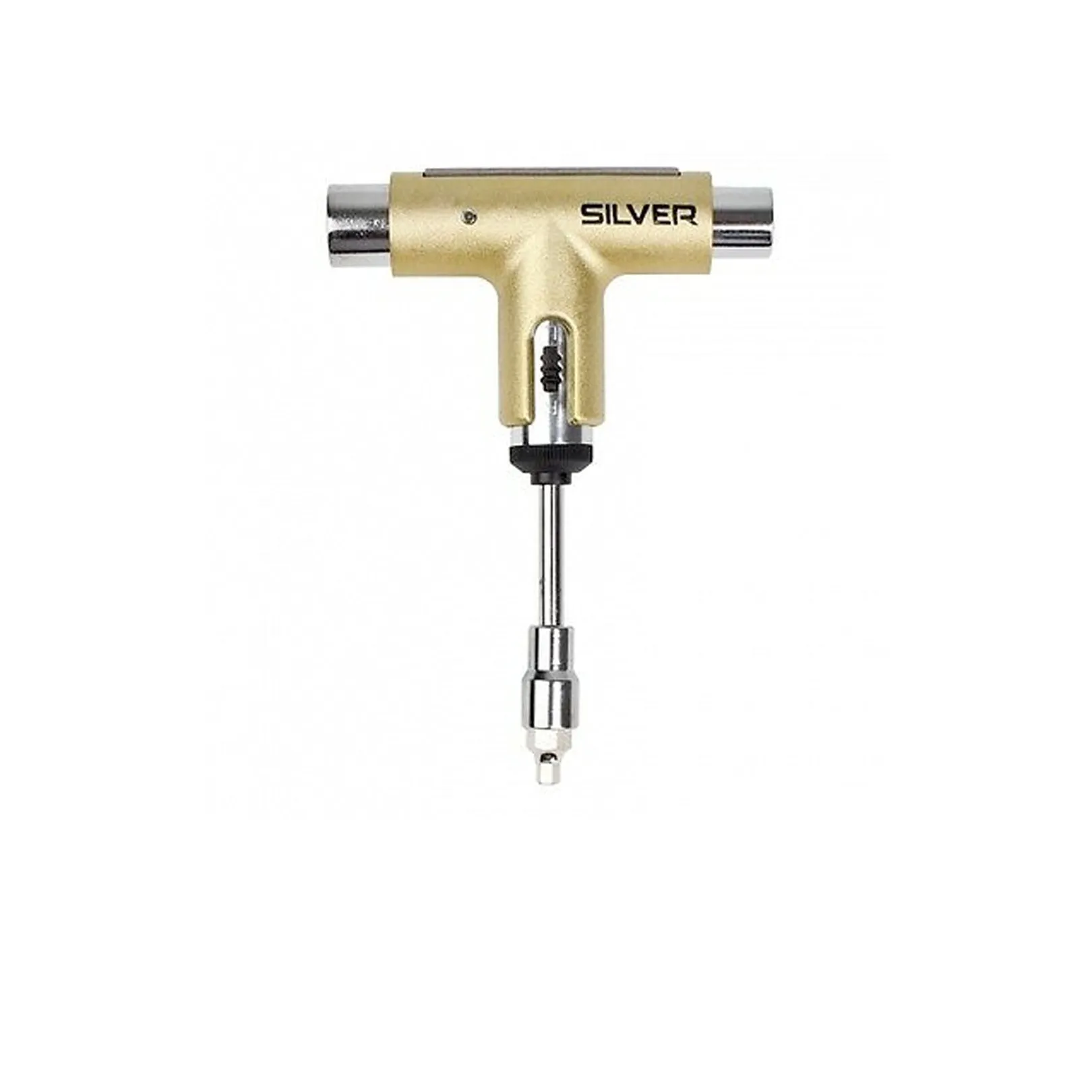 Silver Skate Tool - Gold