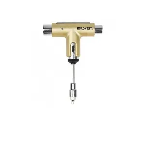 Silver Skate Tool - Gold