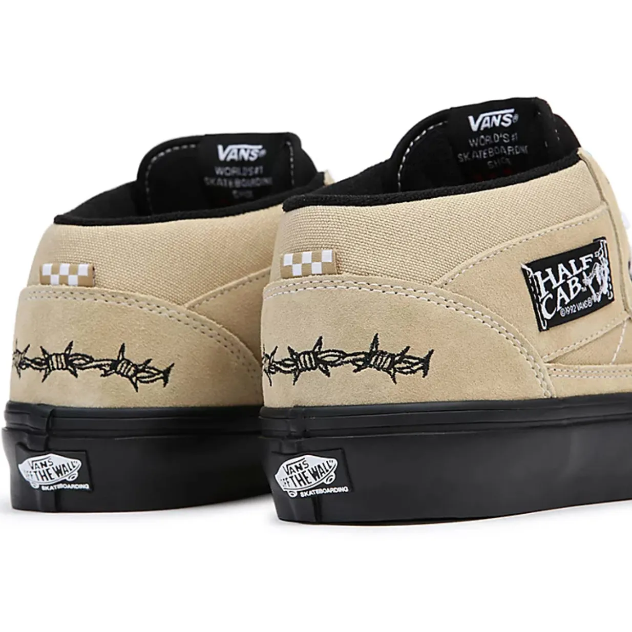 Skate Half Cab Elijah Berle Khaki Black