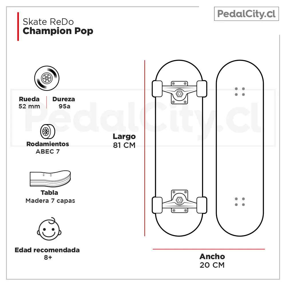 Skate ReDo Champion Pop