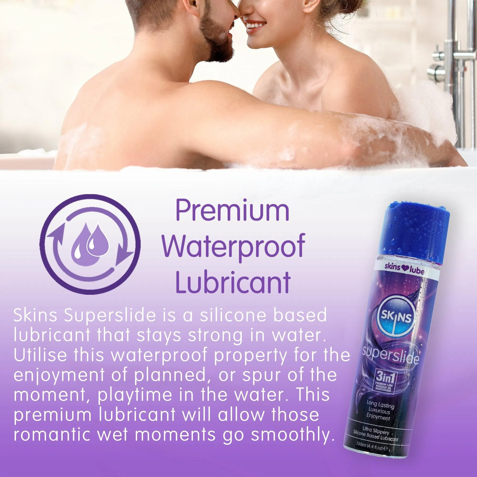 Skins Superslide Silicone-Based Lubricant