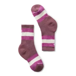 Smartwool Kids' Hike Full Cushion Striped Crew Socks