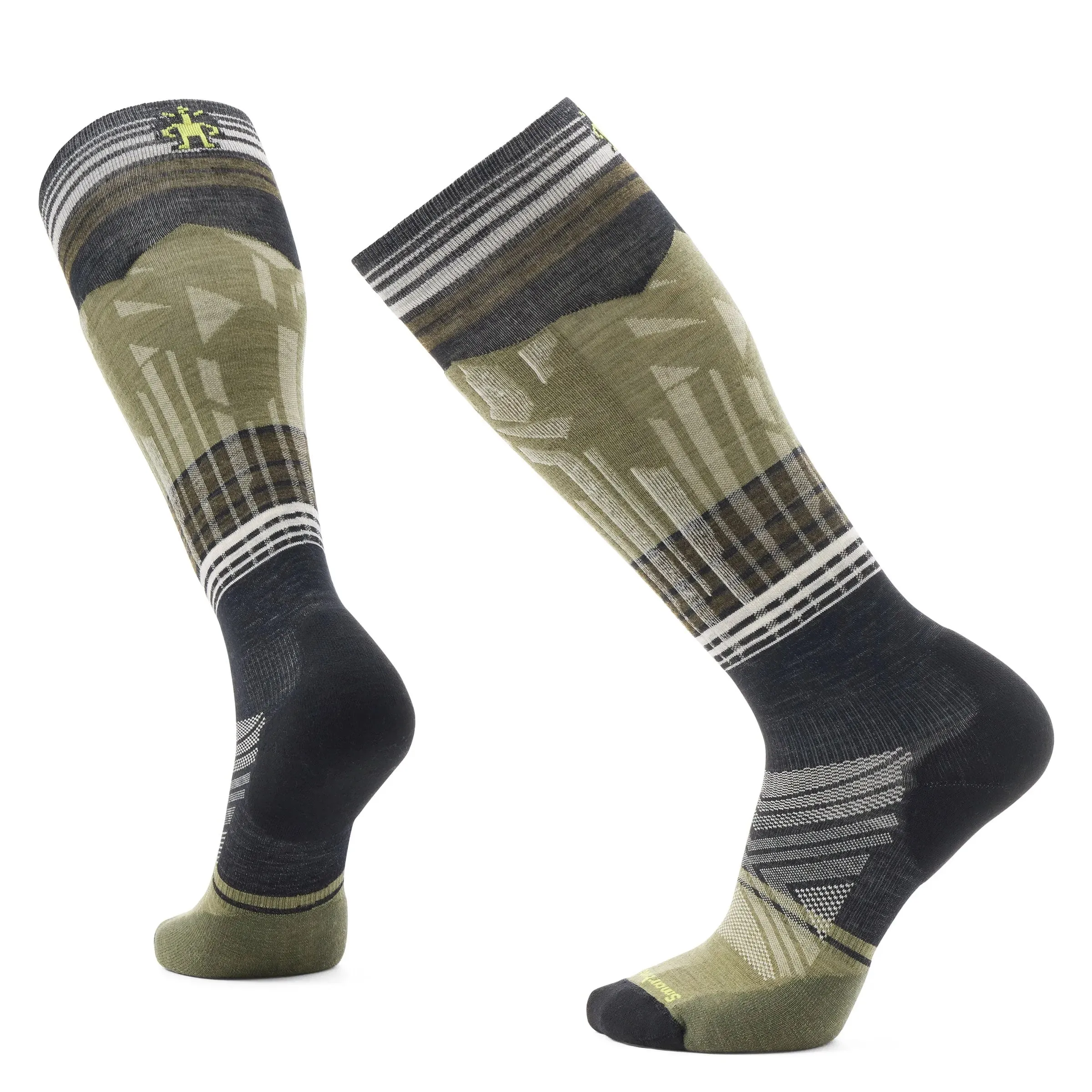 Smartwool Men's Ski Targeted Cushion Summit Shot Over The Calf Socks 2025