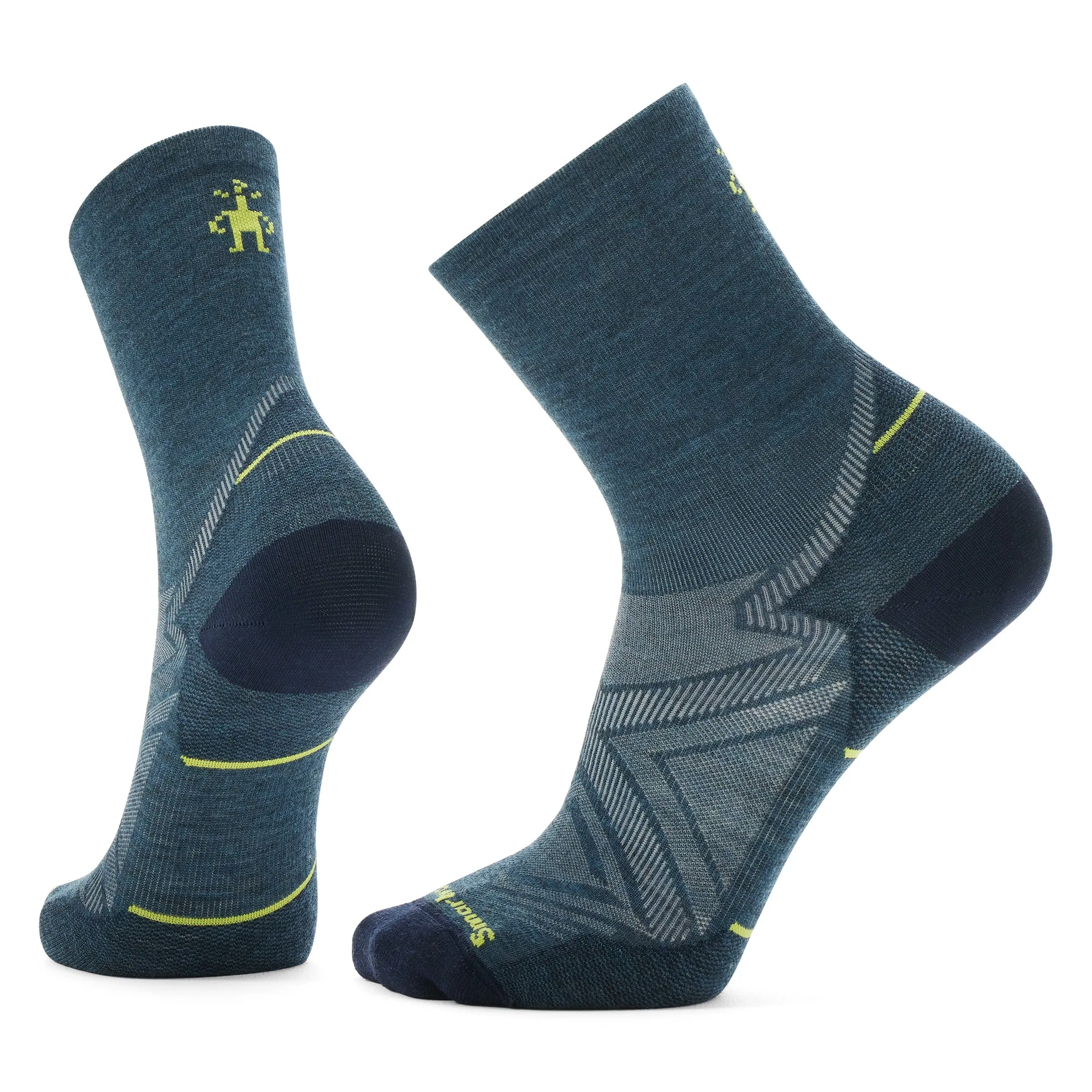 Smartwool Run Zero Cushion Mid Crew Socks