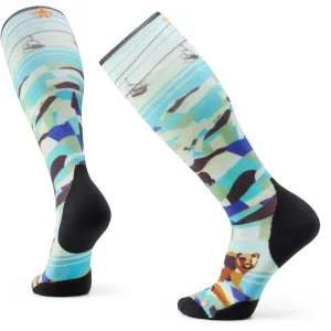 Smartwool Ski Targeted Cushion Bear Country Print Over-the-Calf Socks