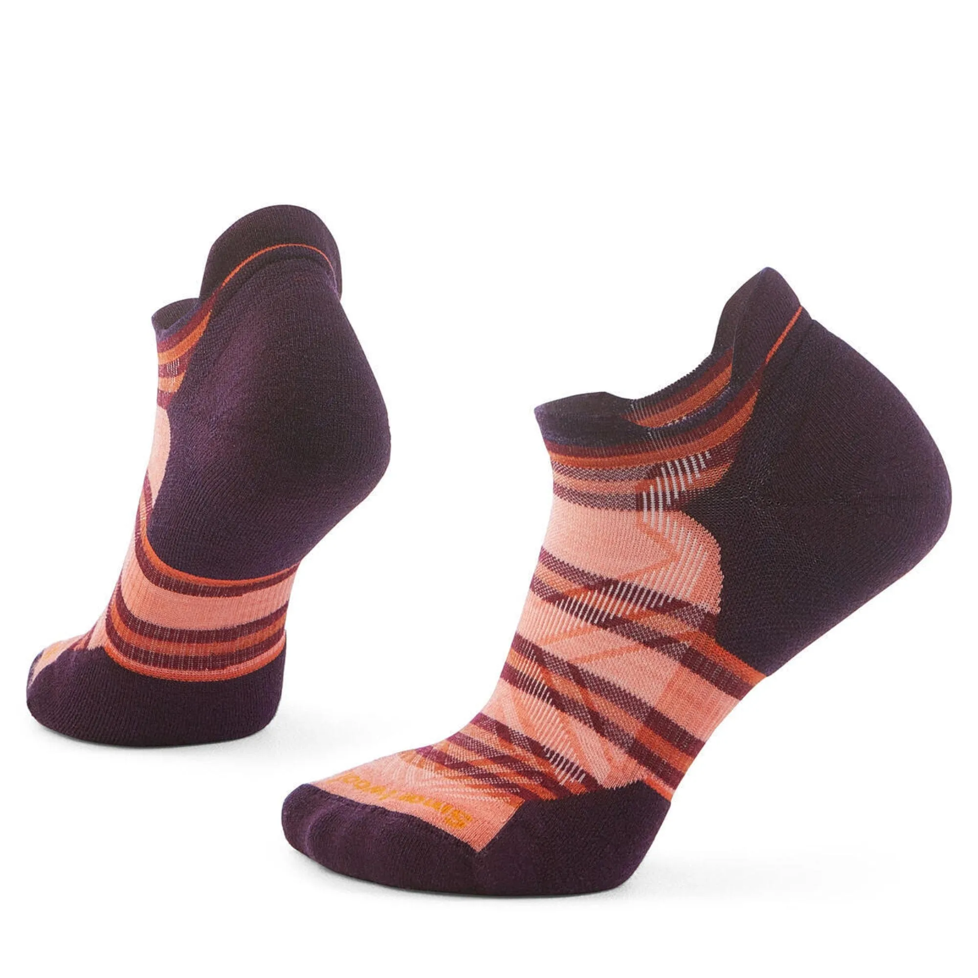 Smartwool Womens Run Targeted Cushion Stripe Low Ankle Socks