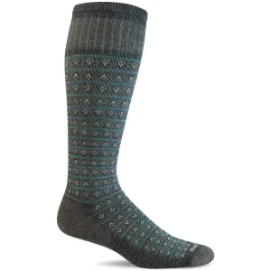 Sockwell Mens Diamond Stripe Moderate Compression Socks