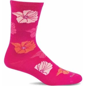 Sockwell Womens Big Bloom Essential Comfort Crew Socks