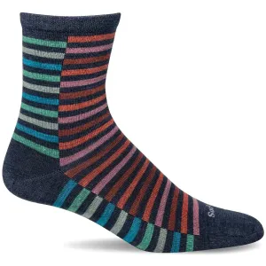 Sockwell Womens Zip Essential Comfort Crew Socks