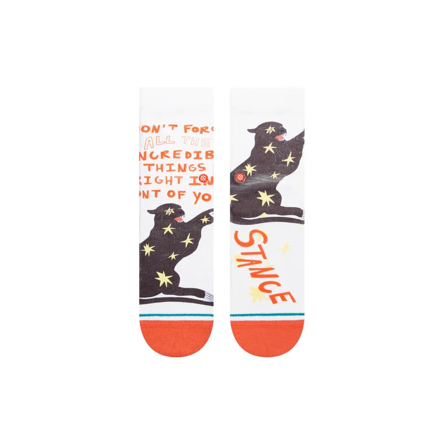 Stance Elena Fiorenza X Stance Womens Incredible Things Crew Socks