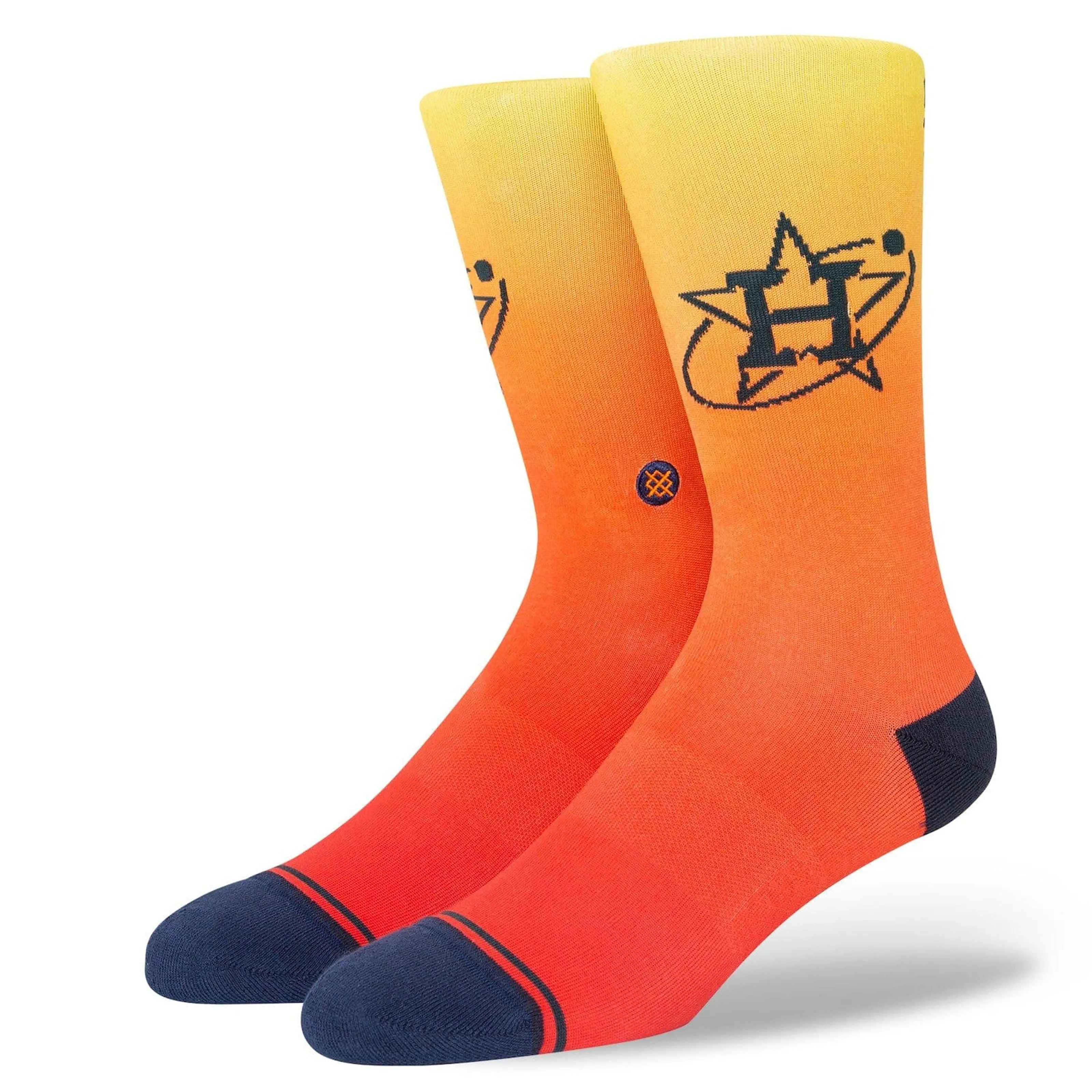 Stance Mens MLB Astros Connect Crew Socks