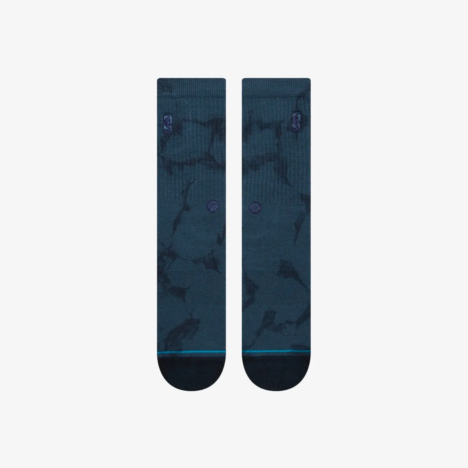 Stance NBA Logoman Dye Crew Socks - Navy