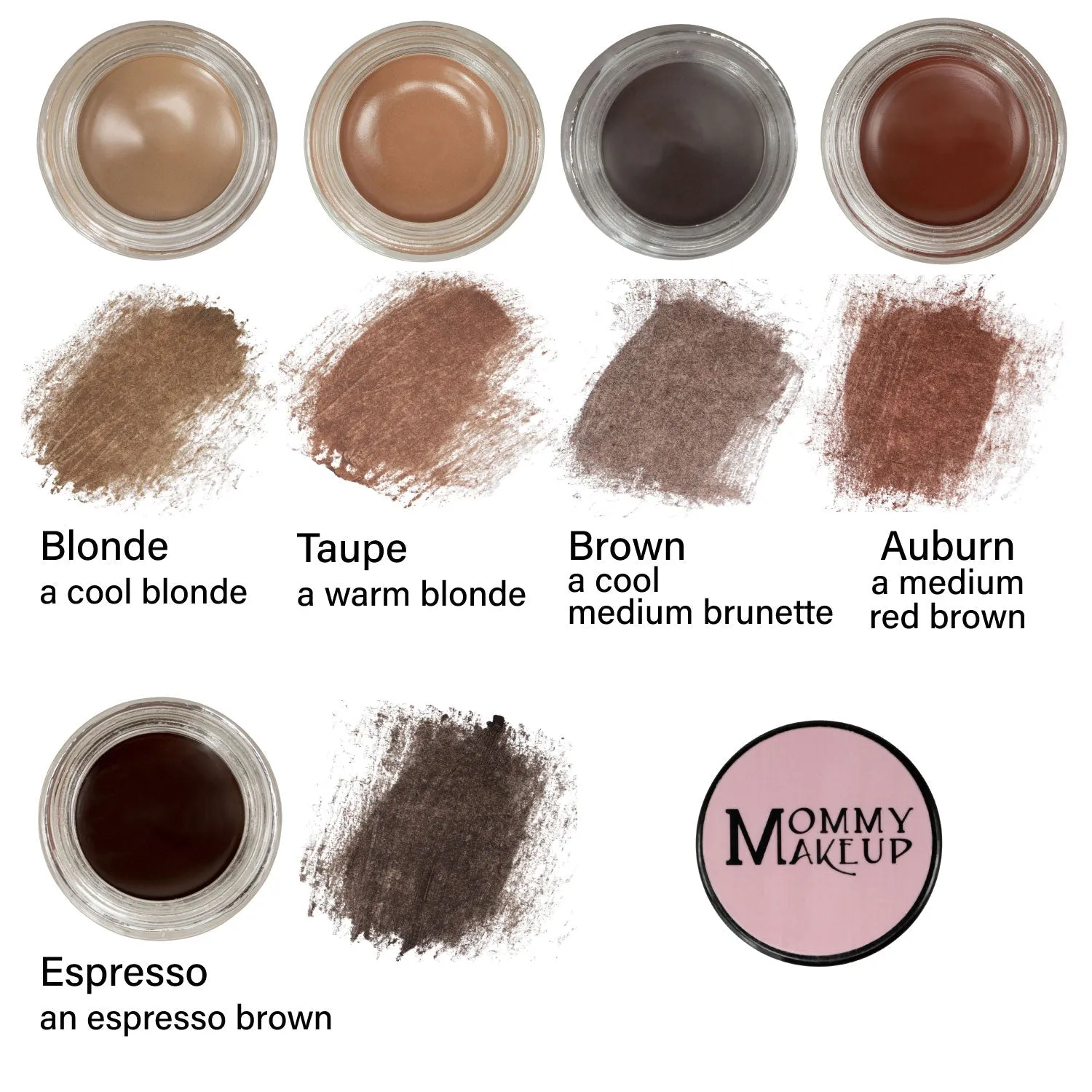 Stay Put Waterproof Gel Brow Balm w/ Micropigments - Auburn