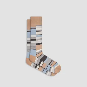 Striped Mid-Calf Socks