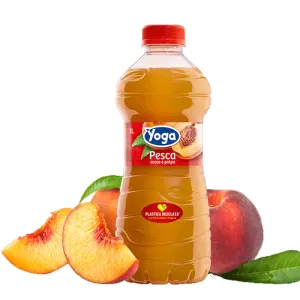 Succo di frutta Yoga alla pesca lt.1
