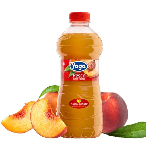 Succo di frutta Yoga alla pesca lt.1