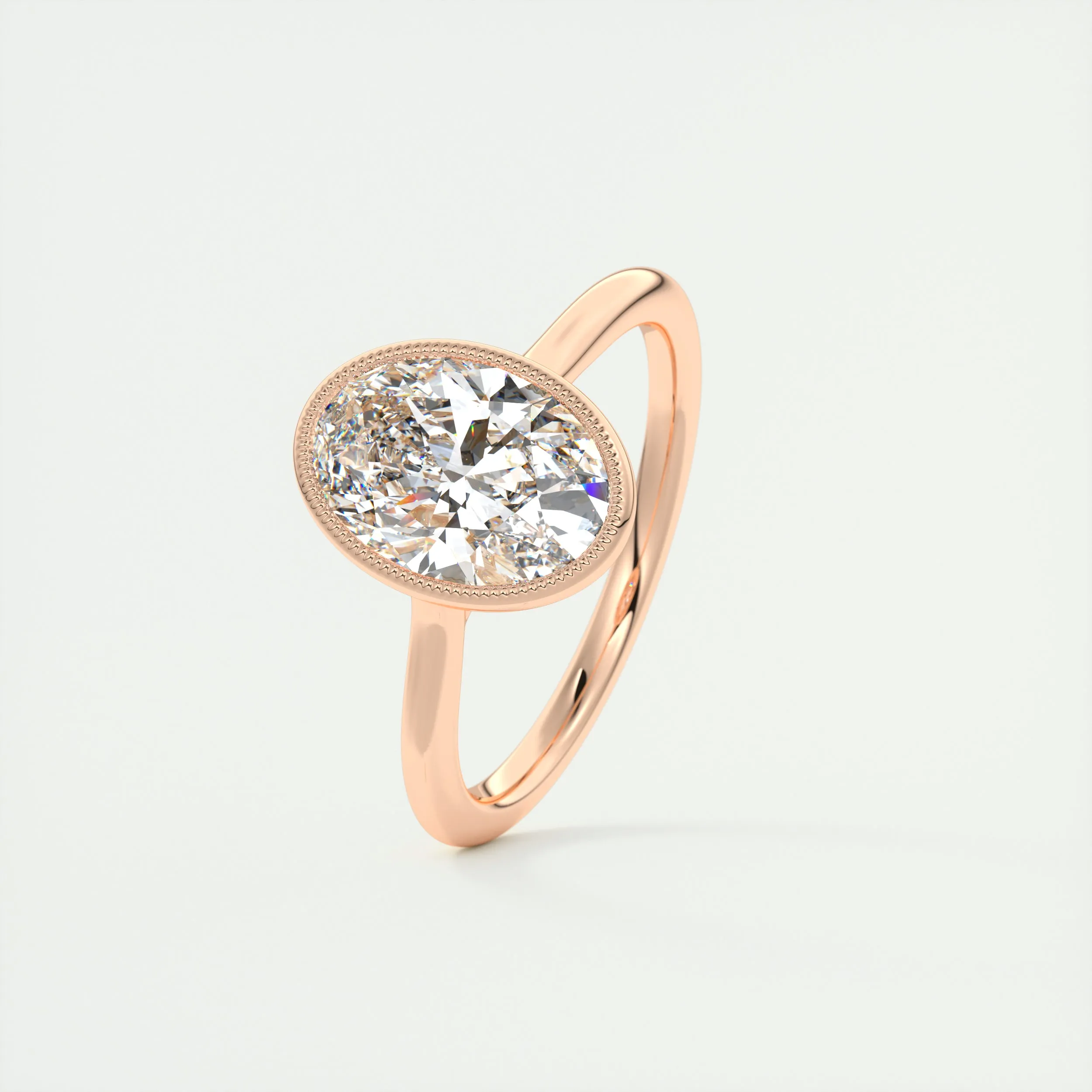 The Milgrain | Oval