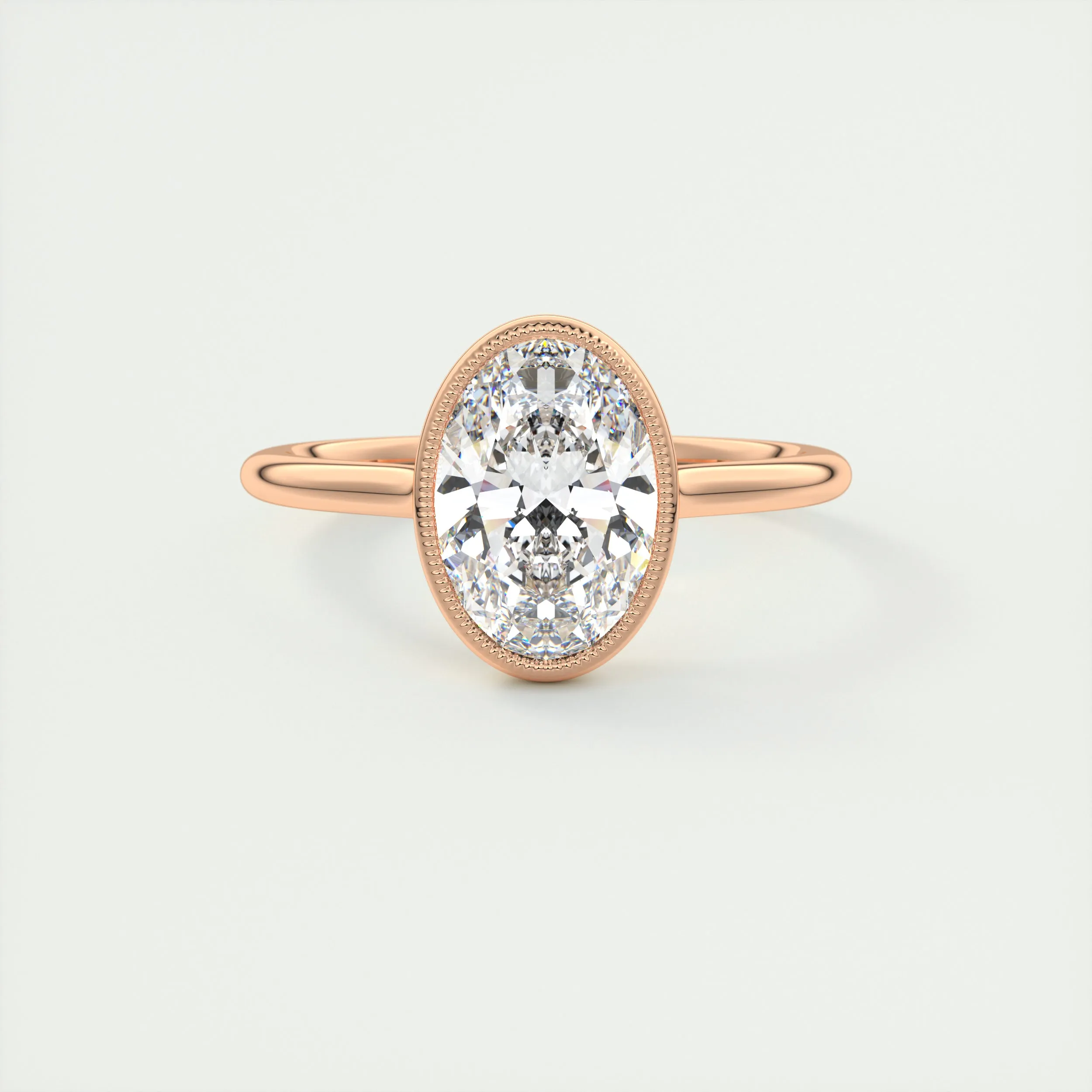 The Milgrain | Oval