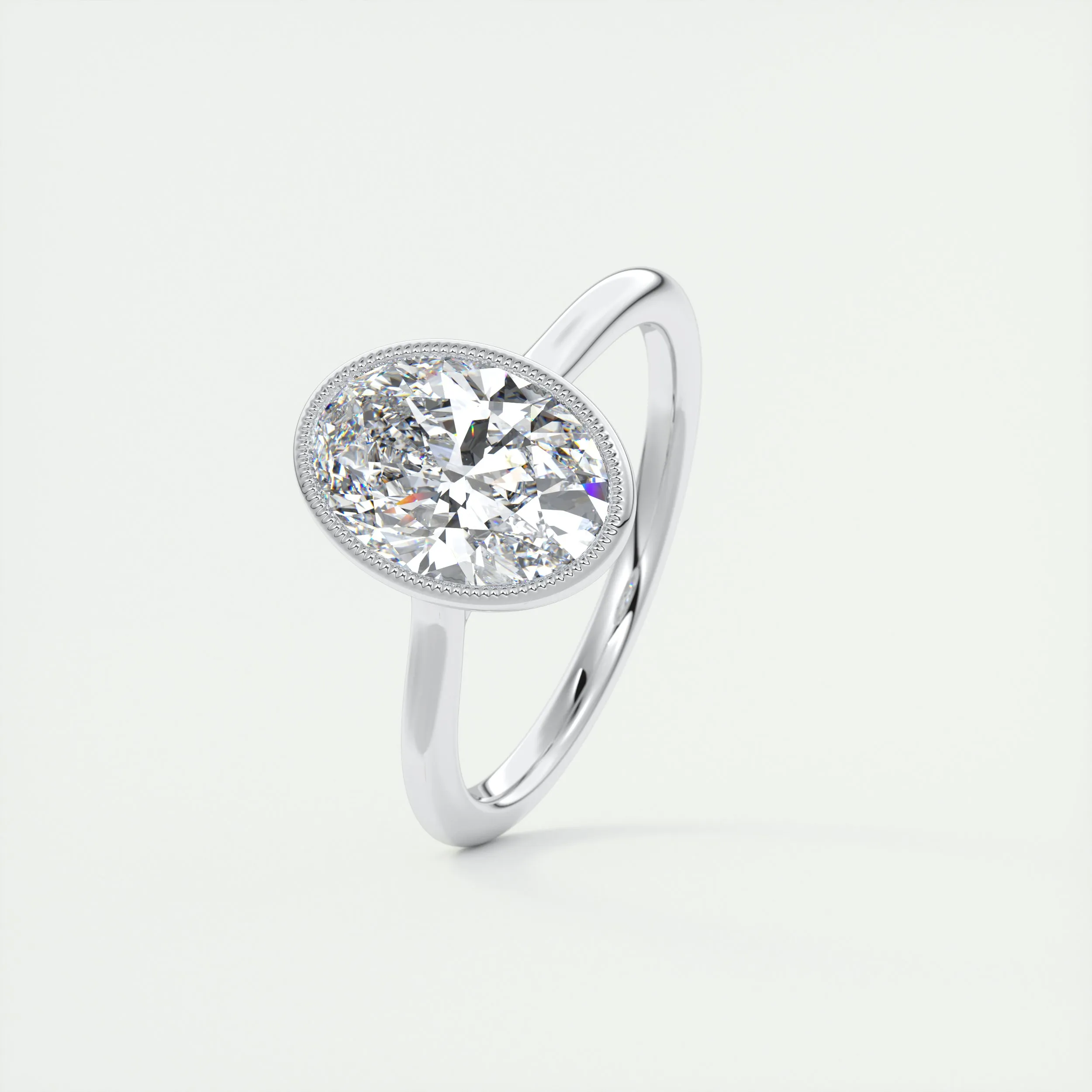 The Milgrain | Oval