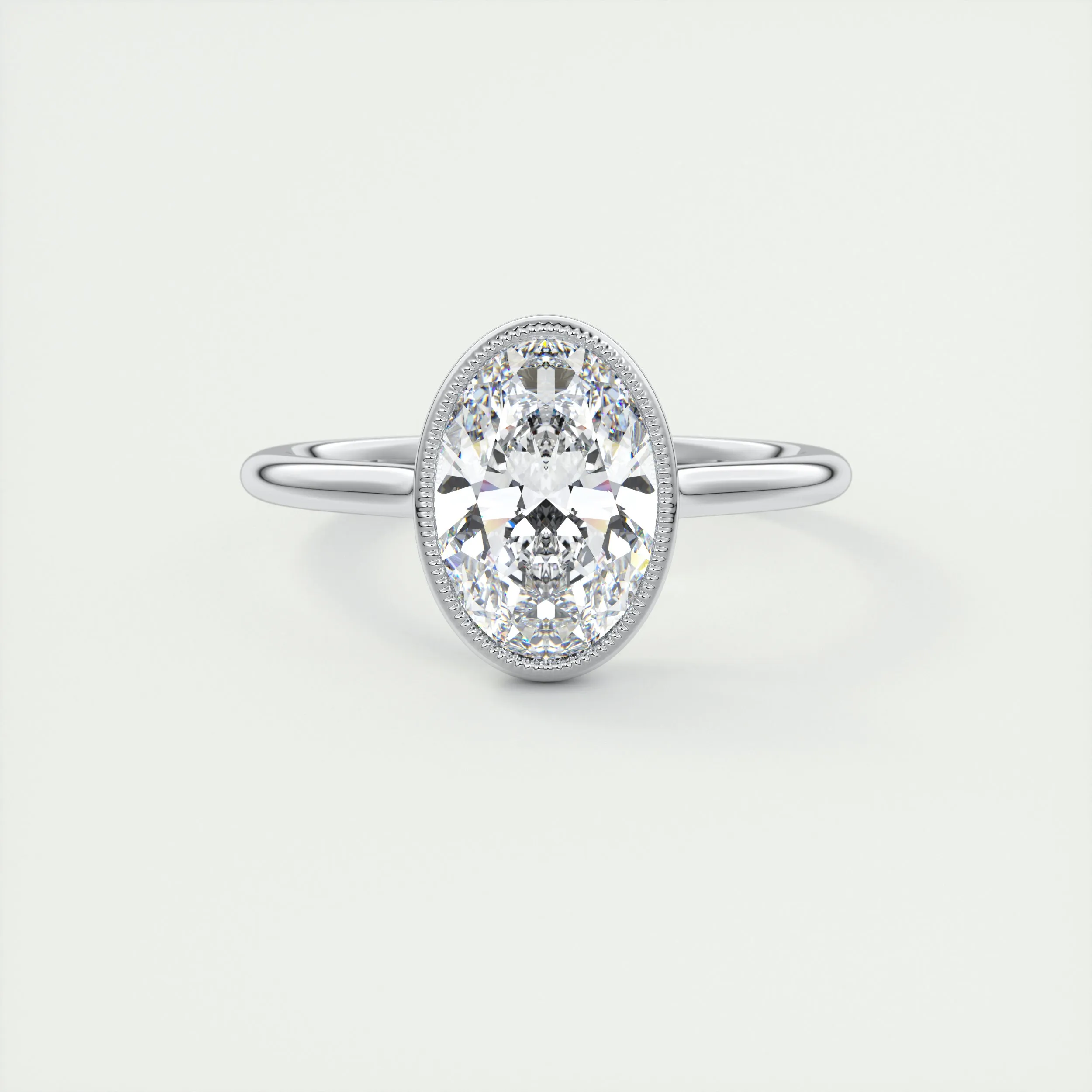 The Milgrain | Oval