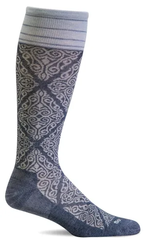 The Raj Knee-High Women - Denim Firm Compression (20-30mmHG)