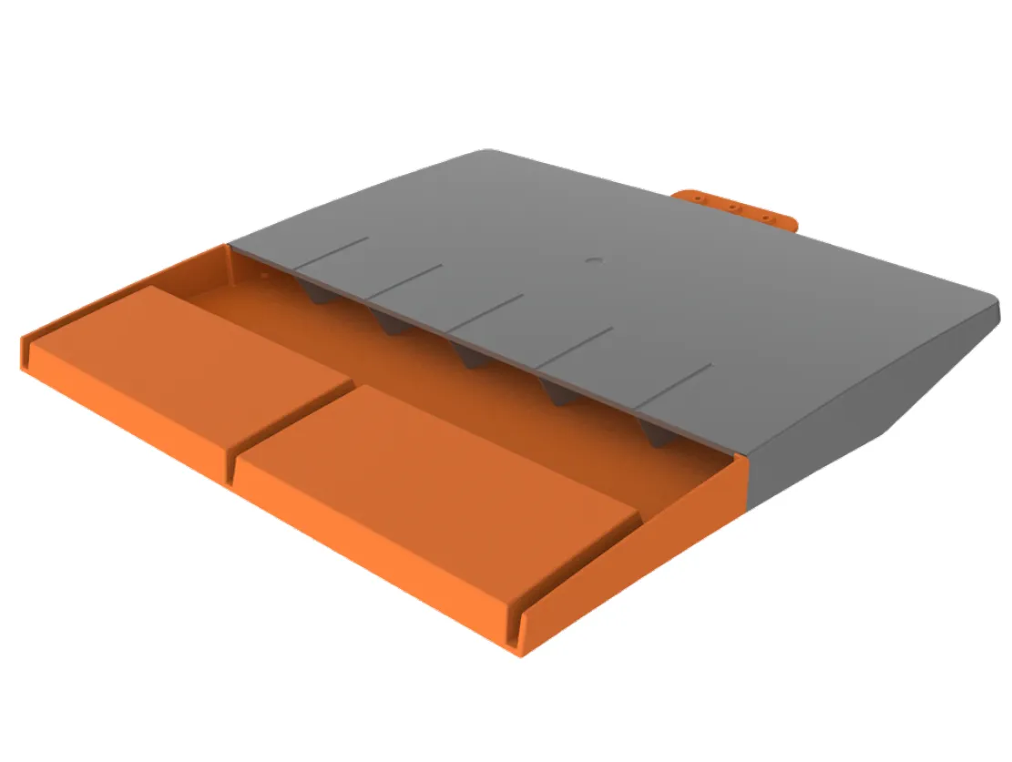Timloc Low Profile Plain Roof Tile Vent - Terracotta