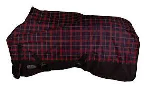 TK373BK-78"-MdntPlai Blanket Goliath Turnout 600D 300g