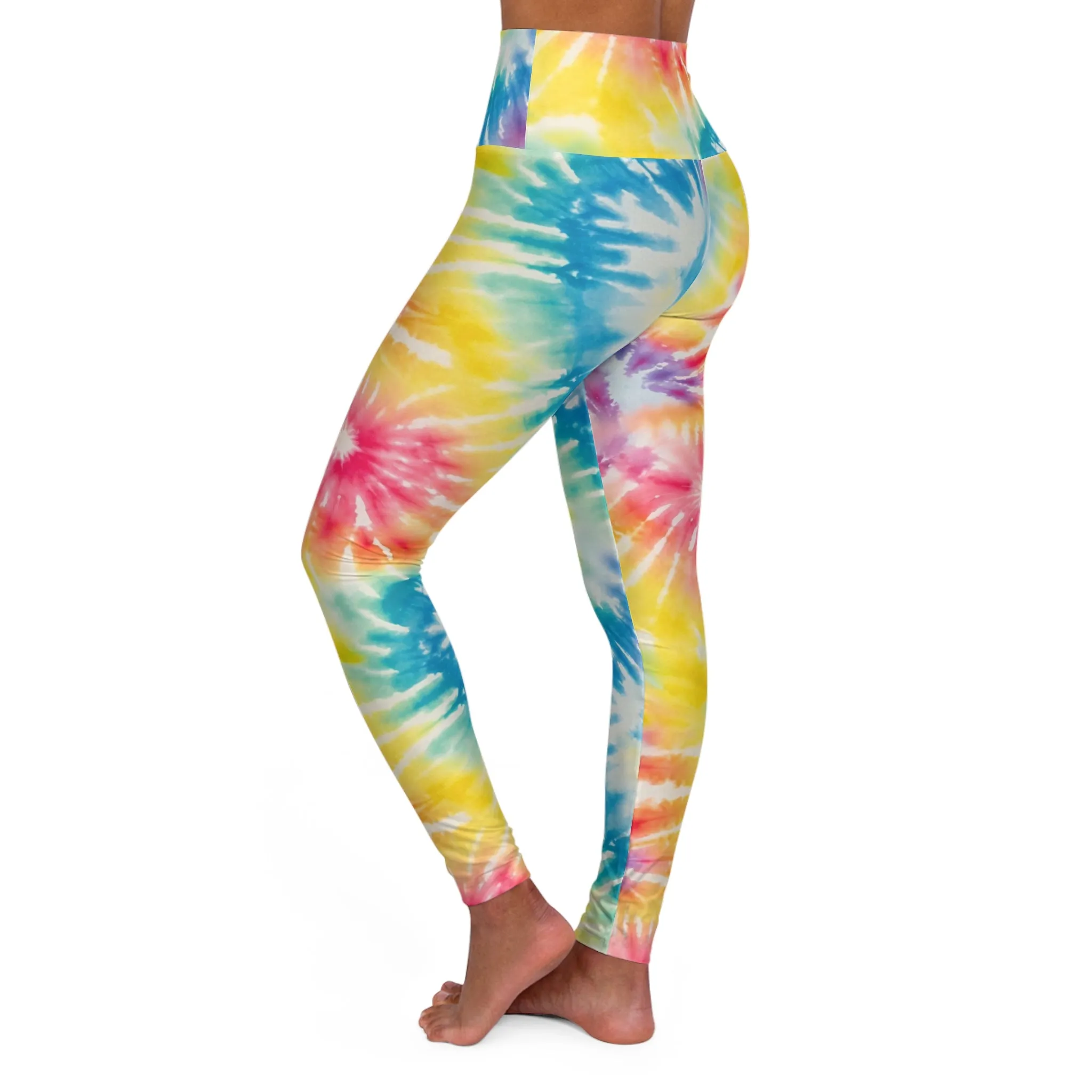 Tranquil Tints High Waisted Yoga Leggings for Active Lifestyle