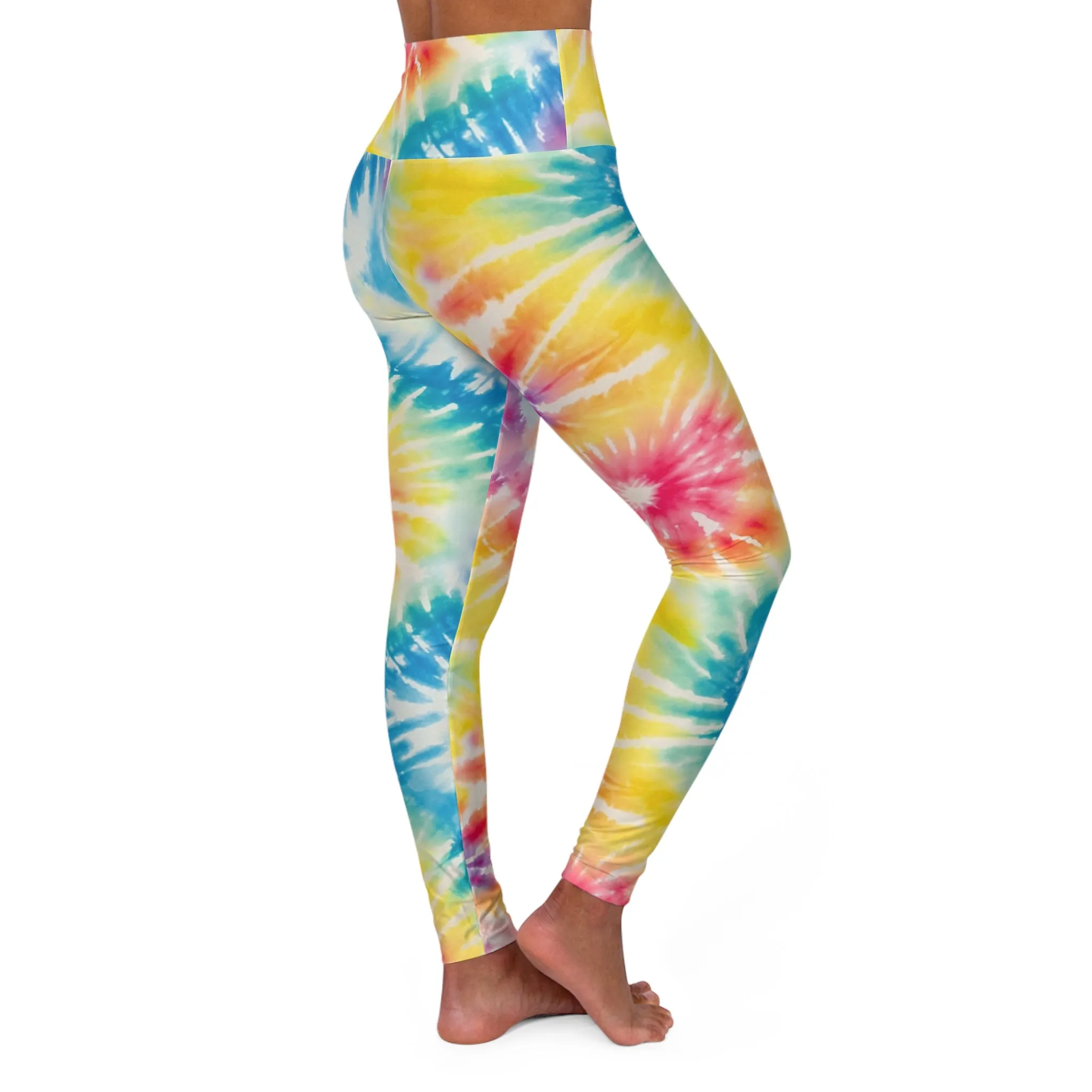 Tranquil Tints High Waisted Yoga Leggings for Active Lifestyle