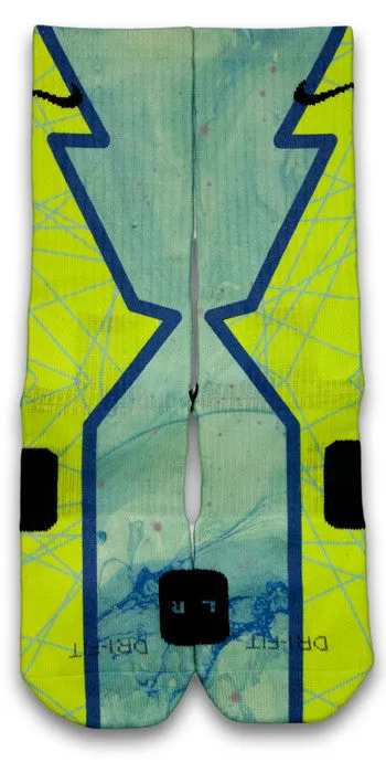 Turbo Green Hero Custom Elite Socks