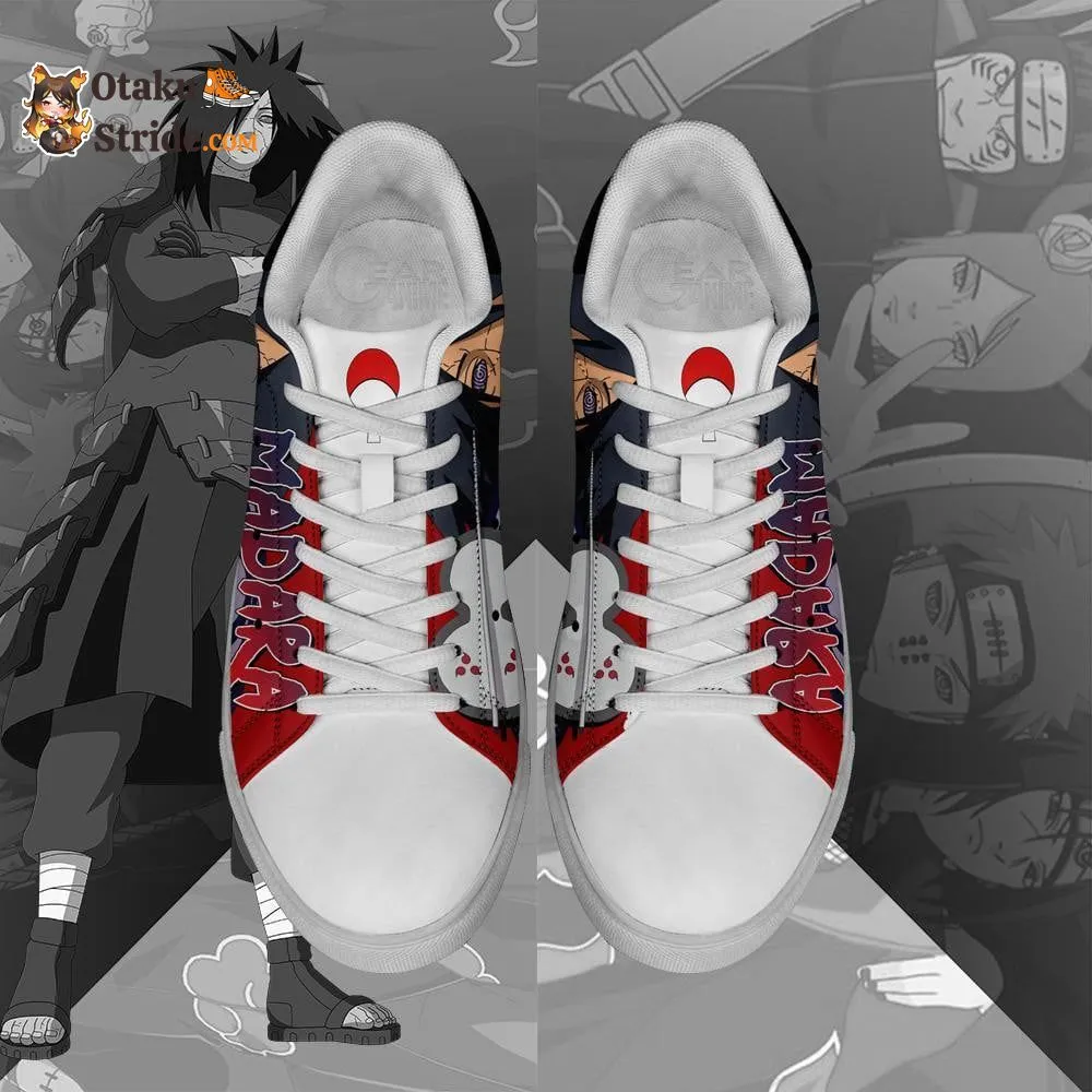 Uchiha Madara Skate Shoes – Naruto Custom Shoes PN10