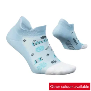 Unisex Feetures Elite Light Cushion No Show Festive Socks