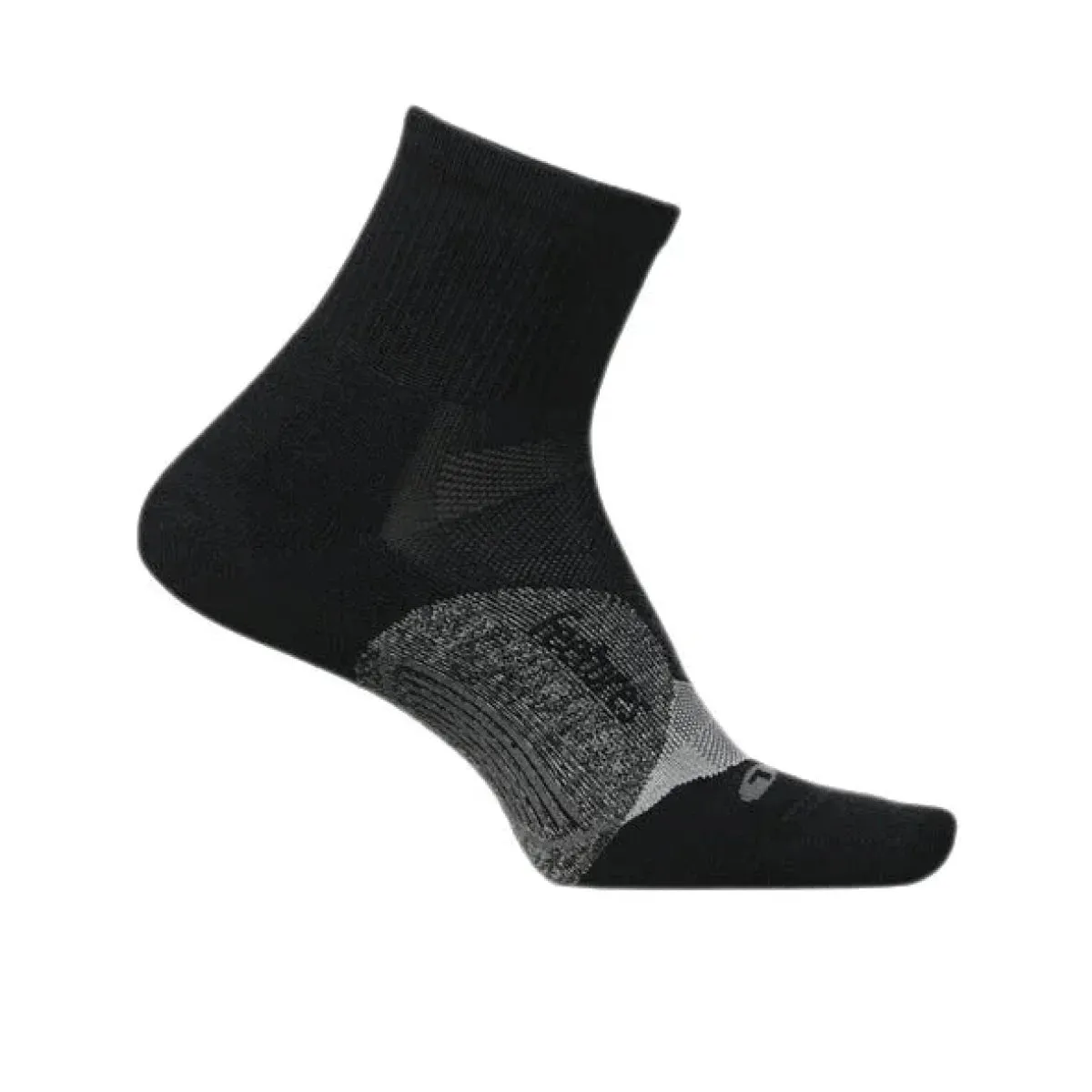 Unisex Feetures Elite Light Cushion Quarter Socks