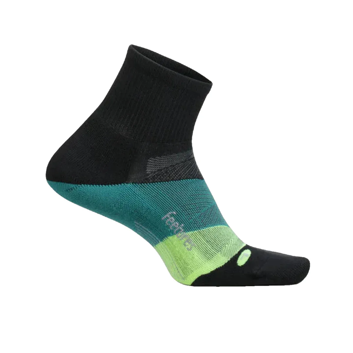 Unisex Feetures Elite Light Cushion Quarter Socks