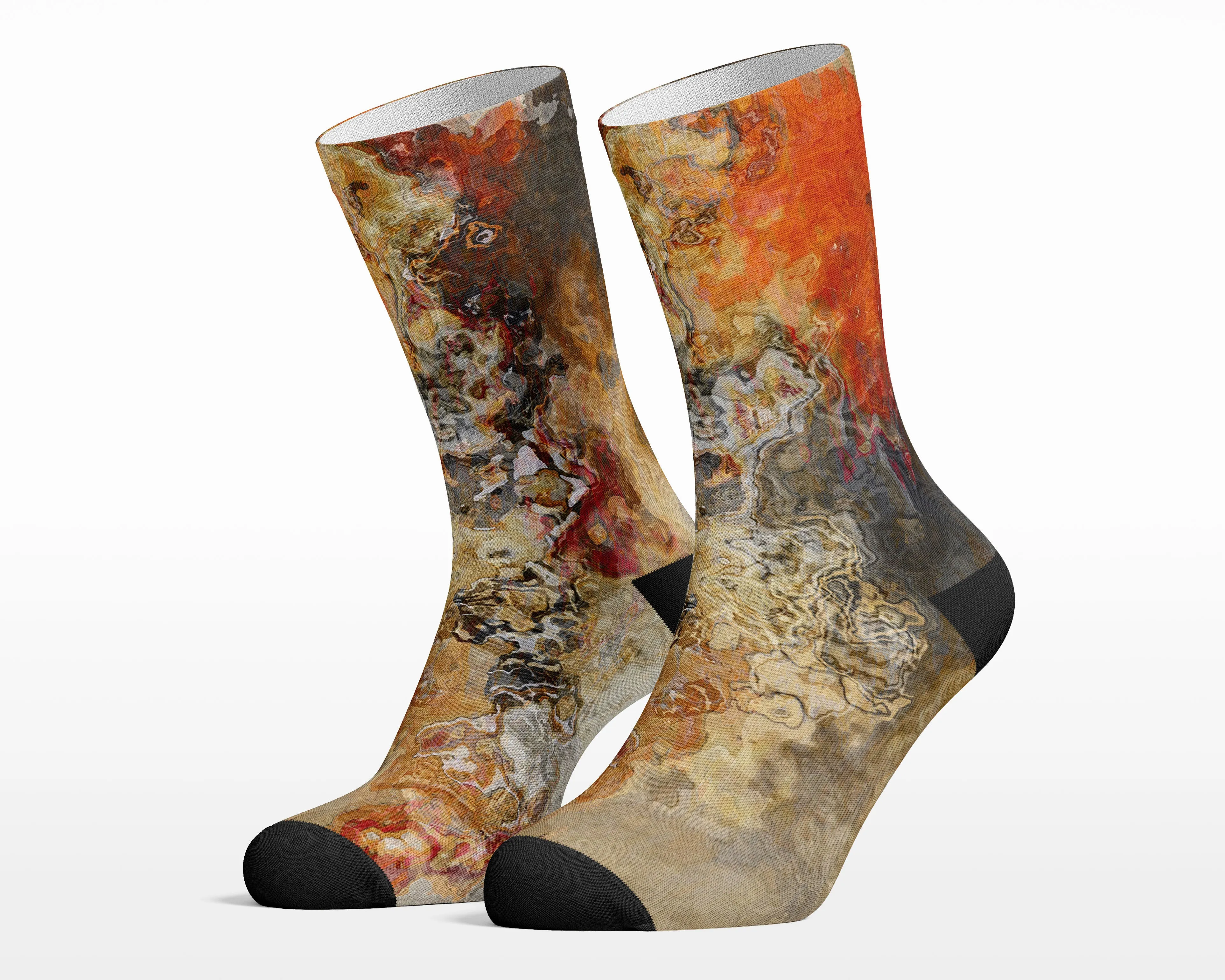 Unisex Socks, Cinnamon River