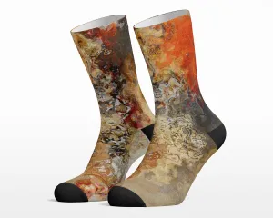Unisex Socks, Cinnamon River