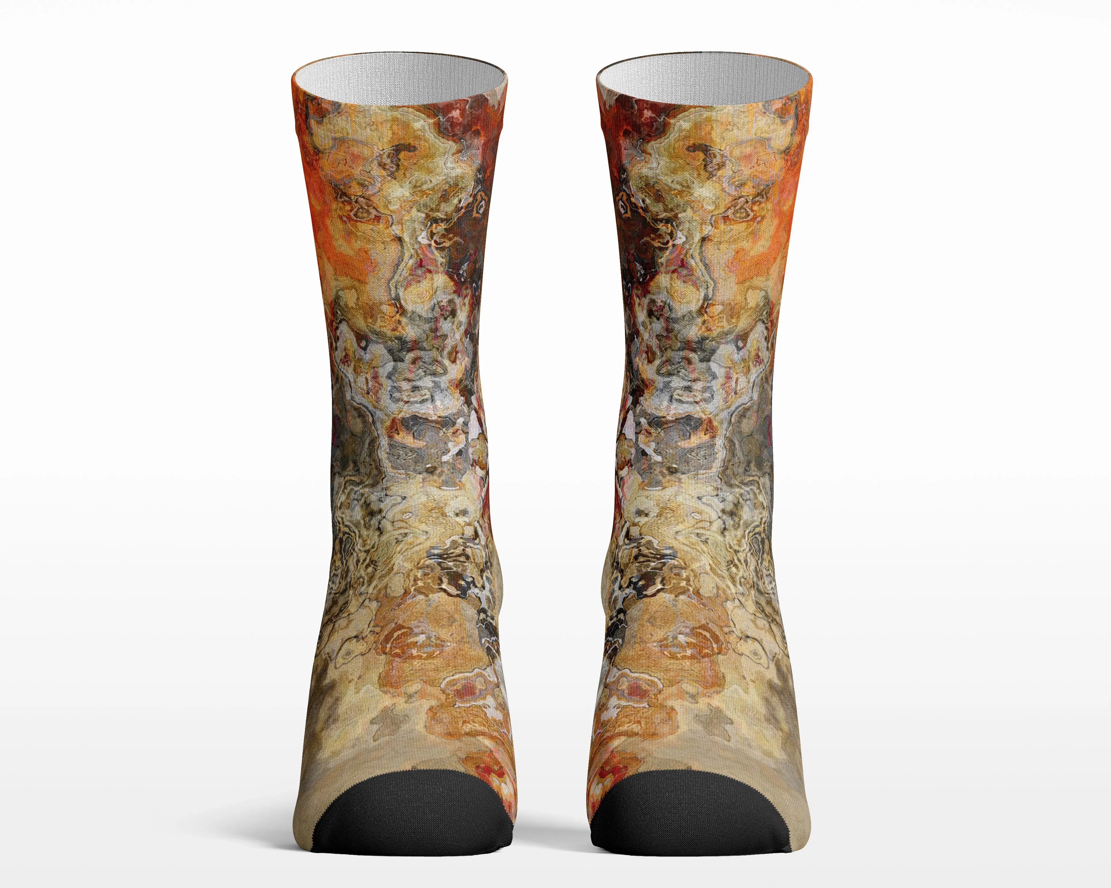 Unisex Socks, Cinnamon River