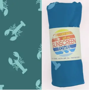 UPF 50  Suncreen Towel -  Lobstah